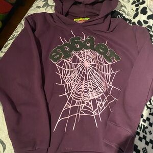 Purple Sp5der hoodie